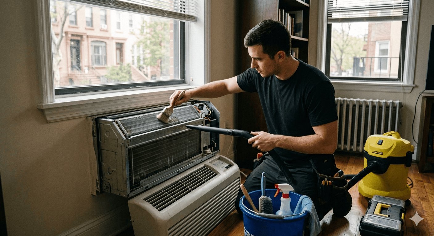 ptac unit cleaning service in brooklyn